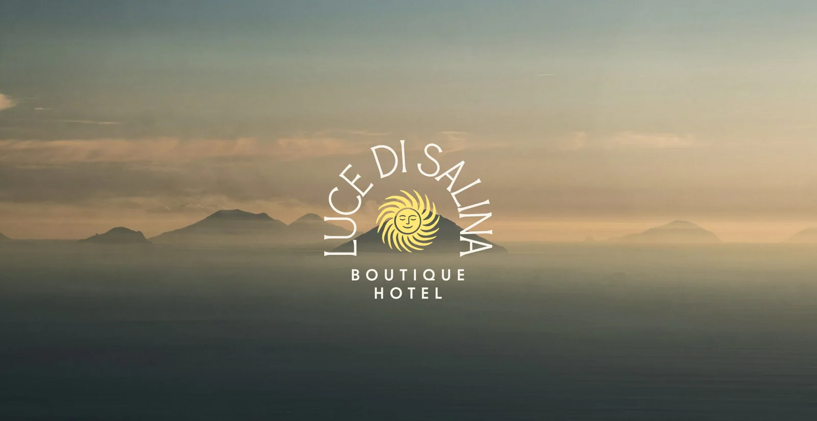 Luce di Salina, Boutique Hotel: the sun mark over the Aeolian Islands at dawn